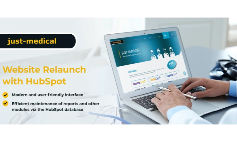 W4 Marketing & IT - Just-medical! Website Relaunch