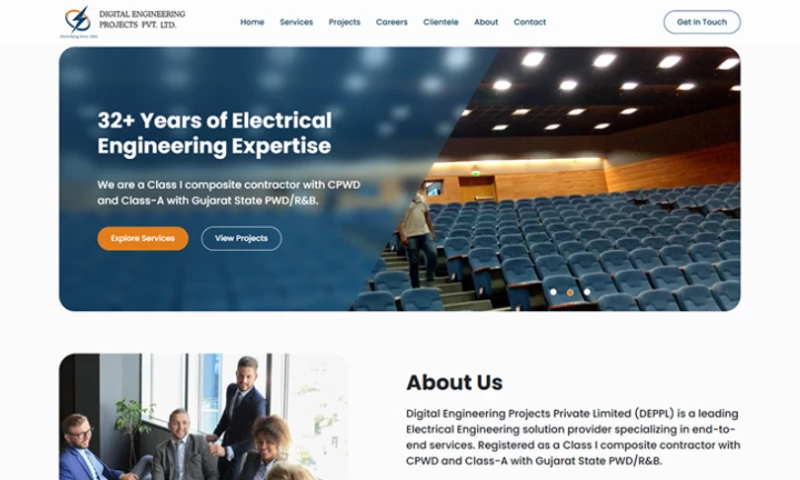 SMARTech InfoCraft - DEPPL Website Design