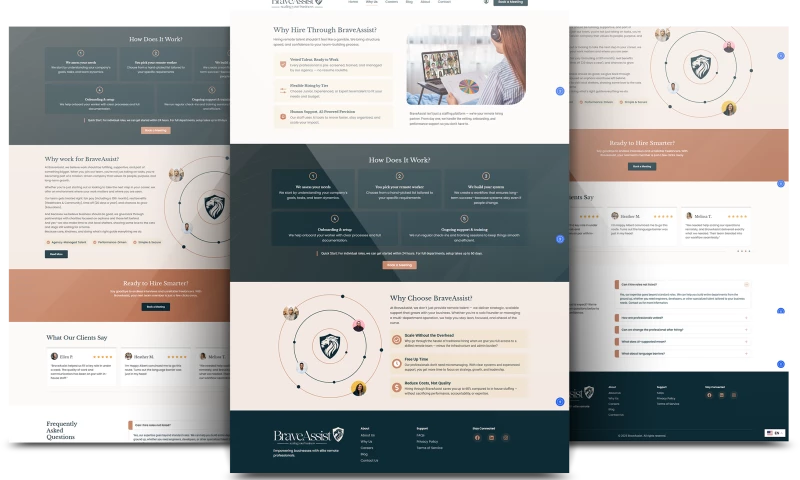 Ajroni Enterprises - BraveAssist Website