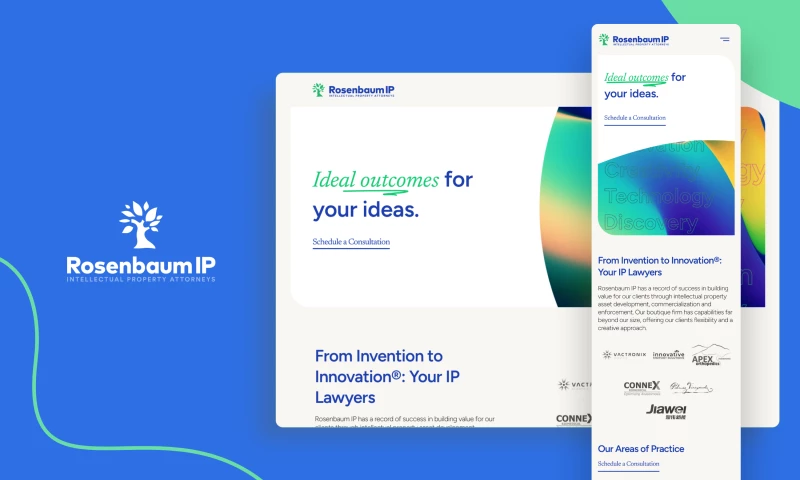 IP Lawyer Website & Branding