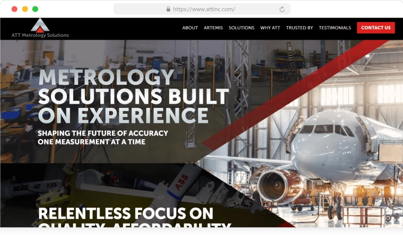 Thrive Internet Marketing Agency - ATT Metrology Solutions