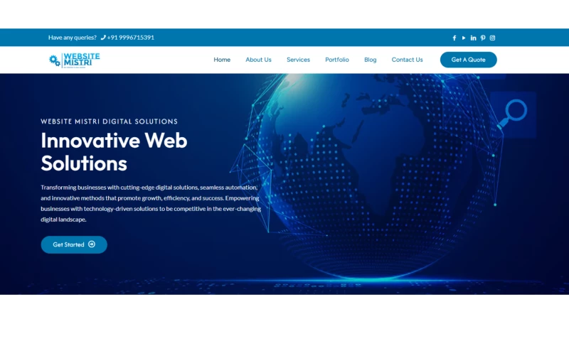 Website Mistri Digital Solutions