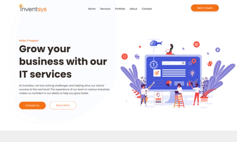 SMARTech InfoCraft - Web Design & Development For Inventsys