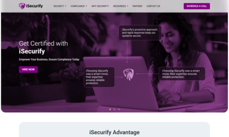 SMARTech InfoCraft - SEO-Friendly Web Design Solution for iSecurify.co