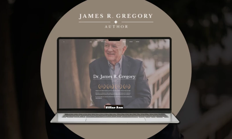 Hike Branding - WordPress Website for Author