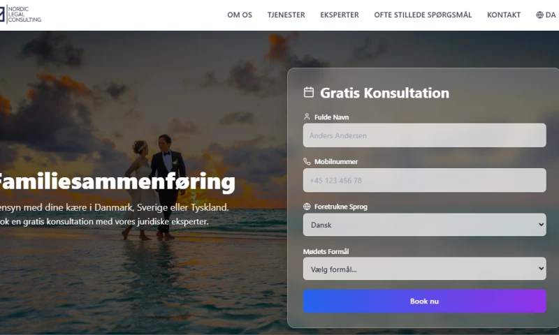 Terzettoo - Legal Consulting Webisite