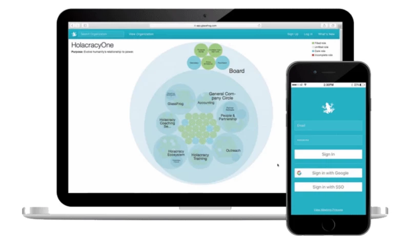 GlassFrog - SaaS empowering Holacracy in organizations