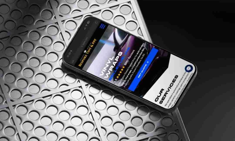Bespoke Tint - Website for a Leading Car Styling Services Company
