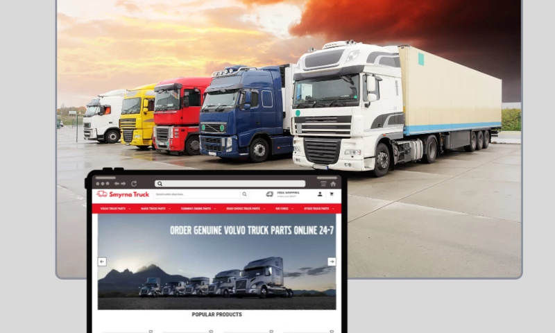 E-commerce Development for Smyrna Truck