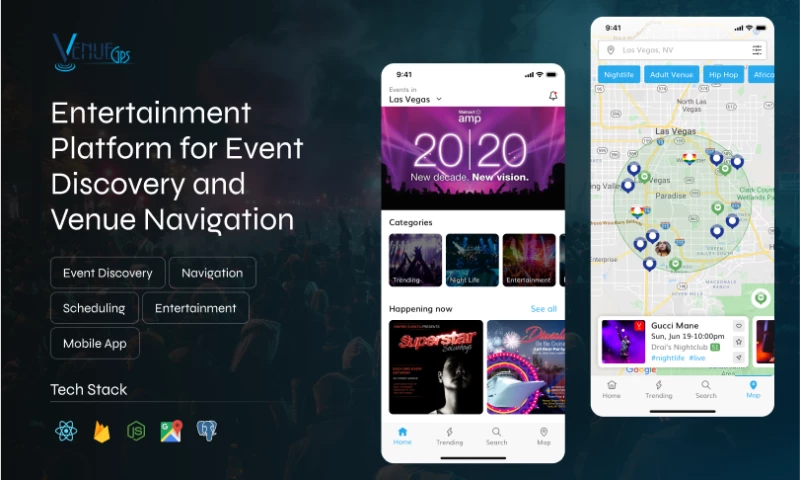 VenueGPS | Entertainment Portal to Discover Events