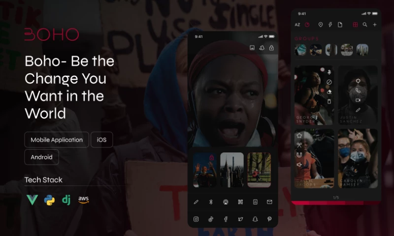 Origami Studios - BOHO I Social App with All-in-one Communication