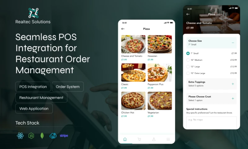 Origami Studios - Realtec | All-in-One Food Ordering and POS App