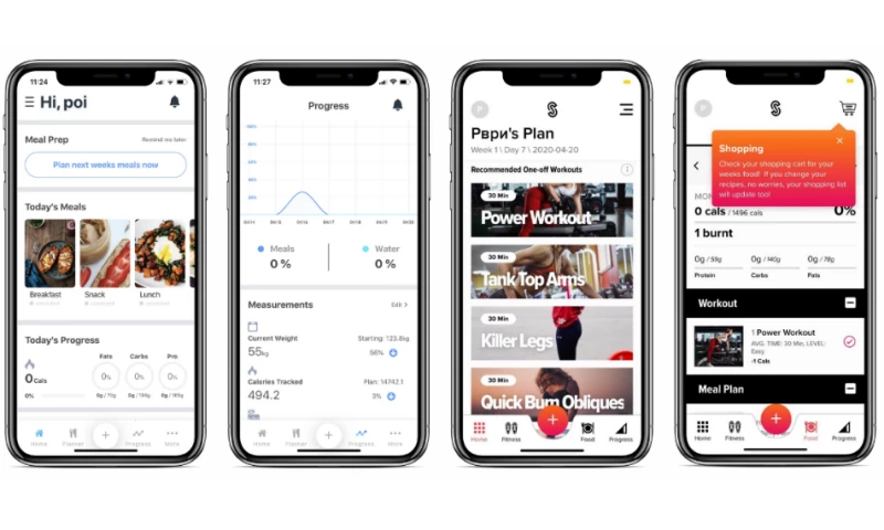 G-plans & Shift - Fitness and health tracking applications