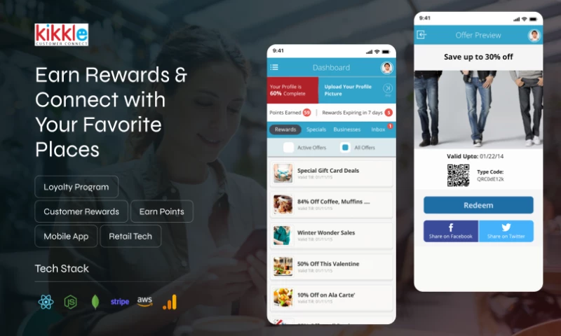 Origami Studios - Kikkle Biz | Loyalty Rewards Platform
