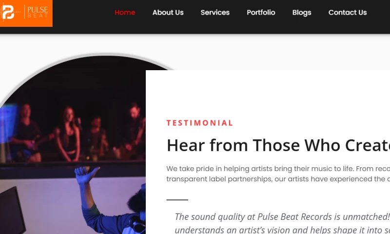 Digital Marketing for Pulse Beat Records
