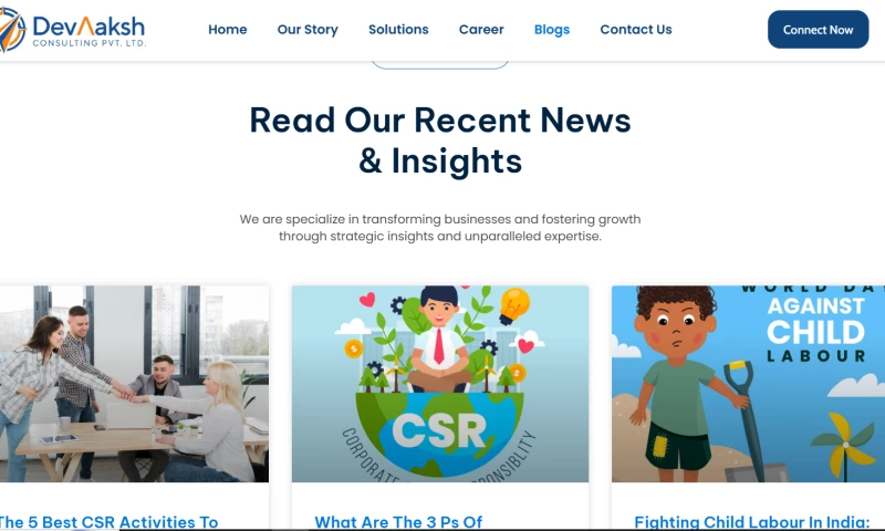 Digital Marketing for Devaaksh Consulting