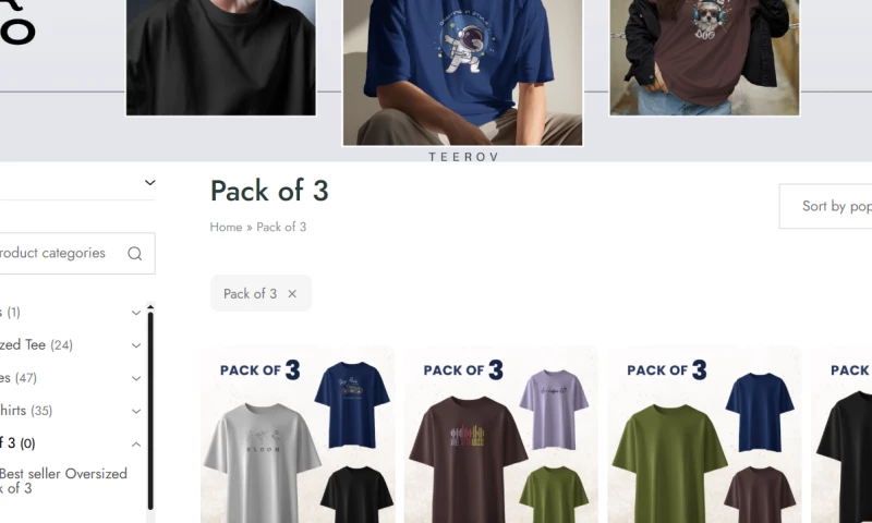 Probey Services - eCommerce Website Design - Teerov