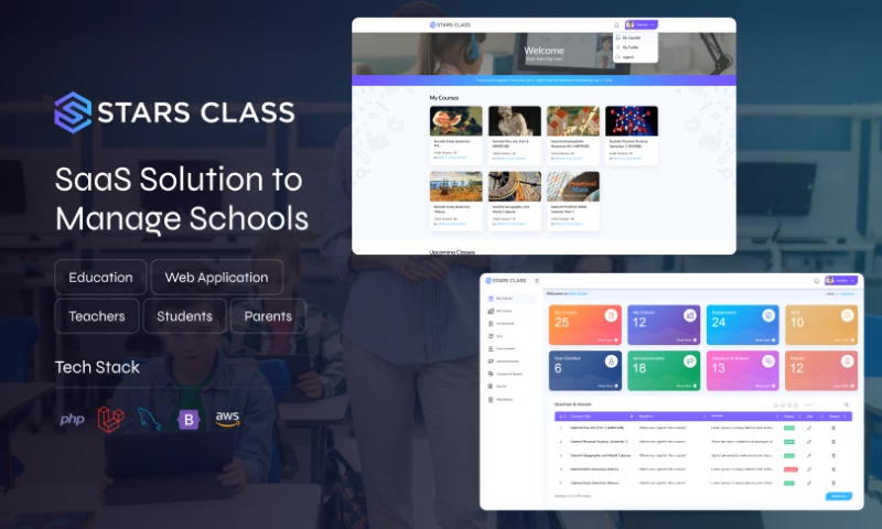 Star Class I SaaS Solution to Manage schools