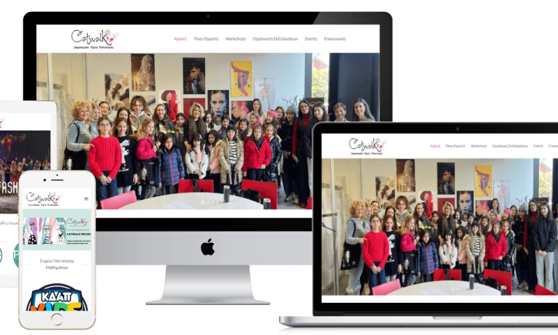 EIMAI ONLINE - Catwalk Project - Redesign Website Areas