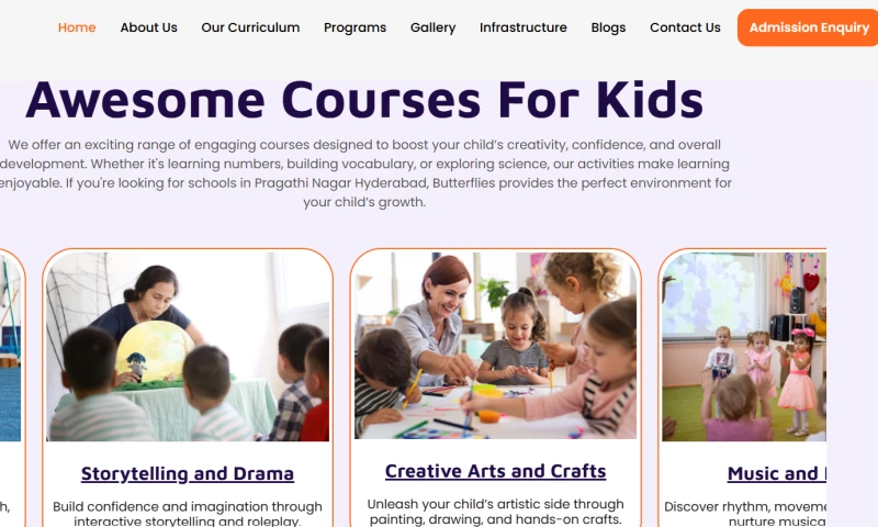 Local SEO Butterflies Playschool