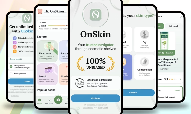 Skincare Scanner App | Mobile App Development | AI App Development