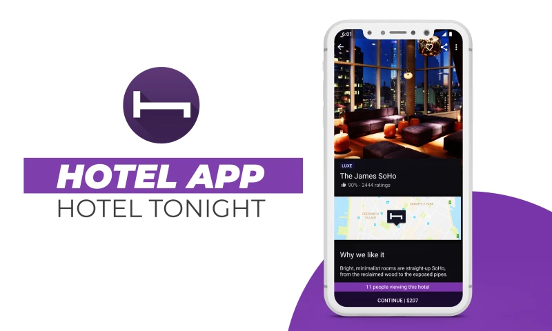 M TECHUB LLC - HotelTonight: Hotel Deals | Mobile App Development | Android App | Ios App