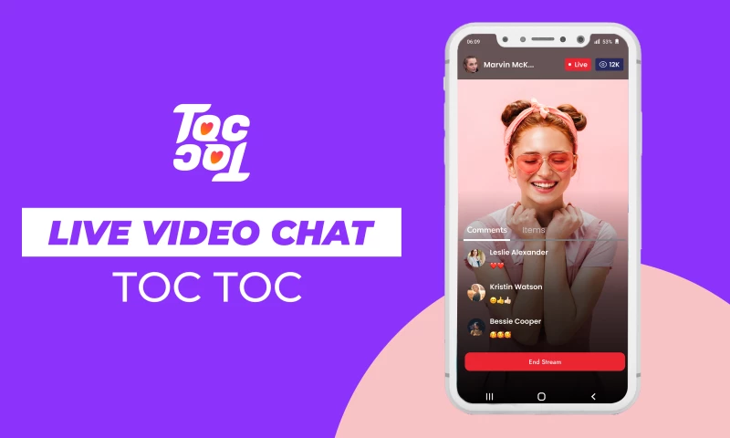 M TECHUB LLC - TocToc - live video chat | Mobile App Development | Android App | Ios App