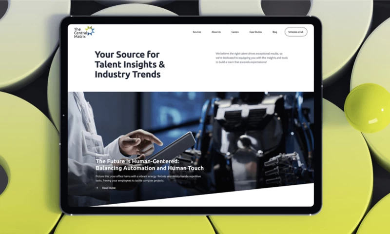 The Central Matrix Corporate Website