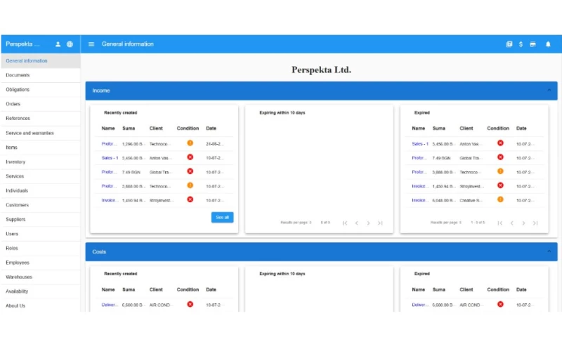 Perspecta Ltd - Erpify