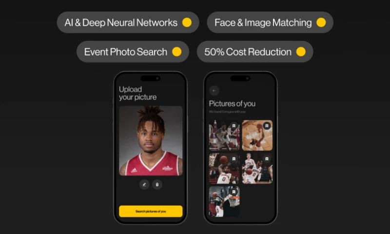 Face Matching Web Application Powered by Deep Neural Networks
