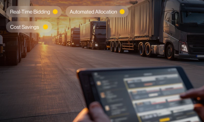Cargo Auction Solution for Logistics & Transportation