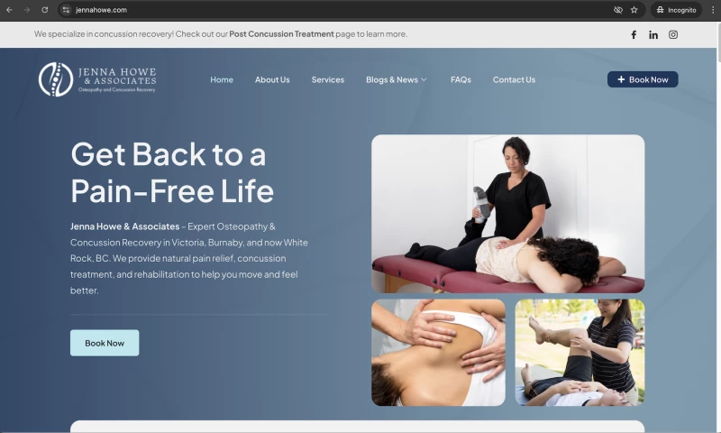 Vivid Strategy Inc - Jenna Howe Osteopathy