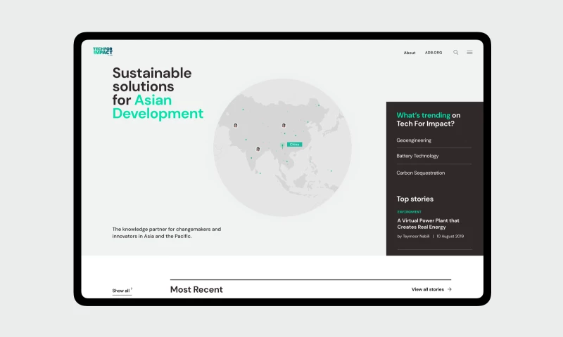 How we created a digital media about sustainable development in Asia