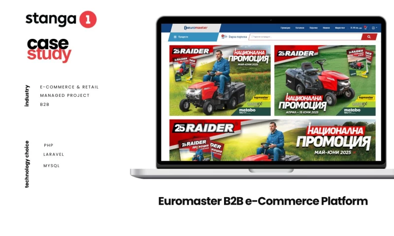 Stanga1 - Euromaster B2B E-commerce Platform