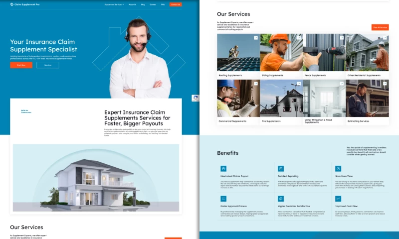 Popart Studio - Claim Supplement Pro -Full-Service Digital Project