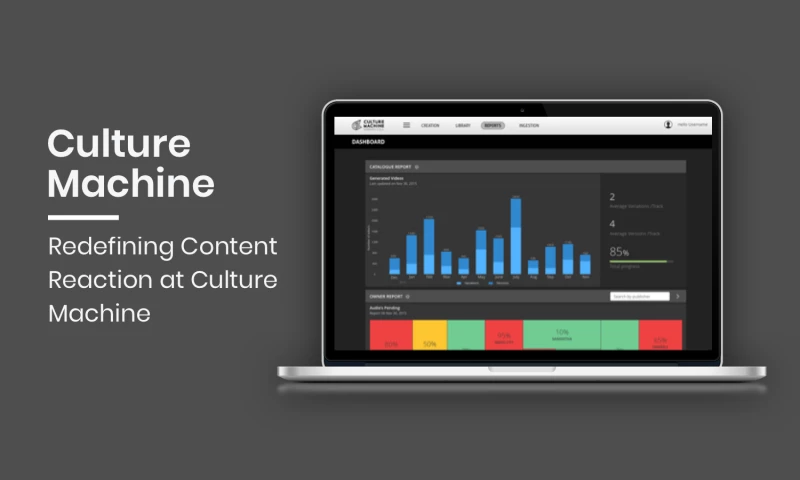 UXReactor - Redefining Content Reaction at Culture Machine