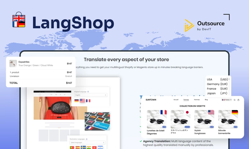 DevIT - LangShop AI Language Translate