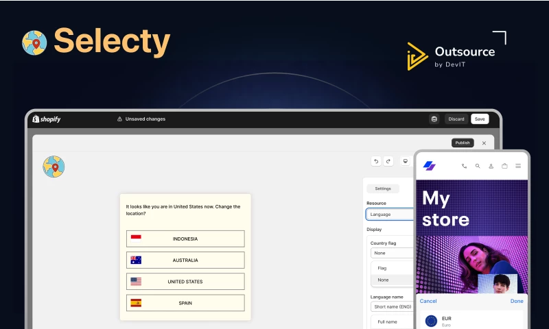 DevIT - Geolocation & Markets Selecty