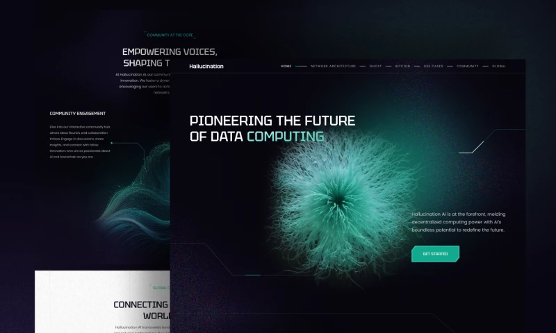 Usarion - Hallucination Landing page