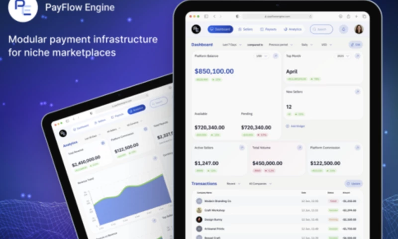 PayFlow Engine | Modular fintech infrastructure