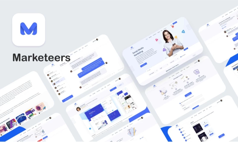 WeeTech Solution Pvt Ltd - Marketeers - Website for Marketing Agency