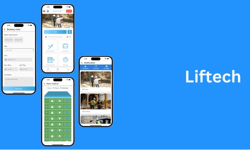 WeeTech Solution Pvt Ltd - Liftech - IoT Custom AI Software for Construction