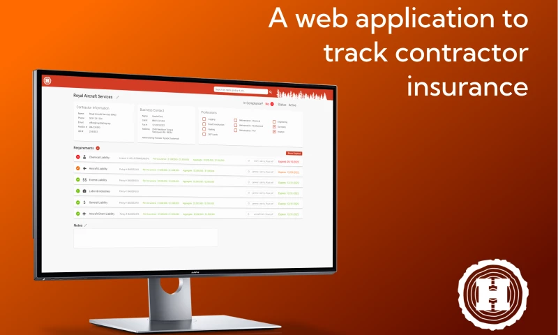 Web App for Tracking Contractor Insurance