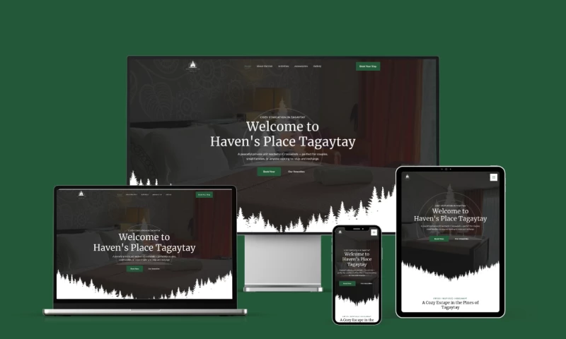 Praferosa Web Works - Haven's Place Tagaytay