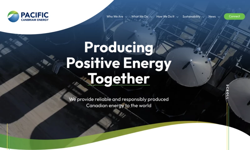 True Market - Pacific Canbriam Energy Website