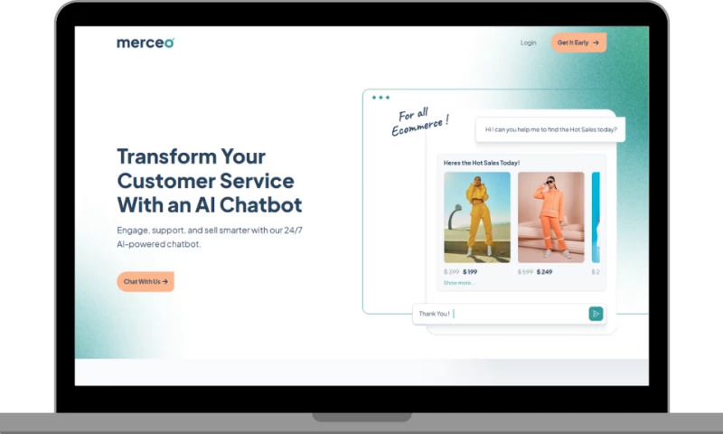 AI Automation Agency 360 - Merceo AI Chatbot for eCommerce Product Discovery