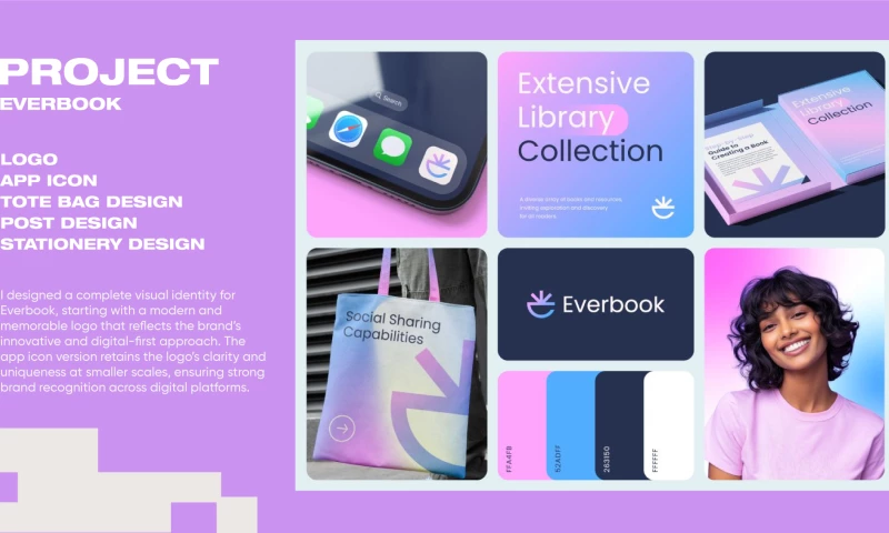 Everbook Brand Identity & Visual Design