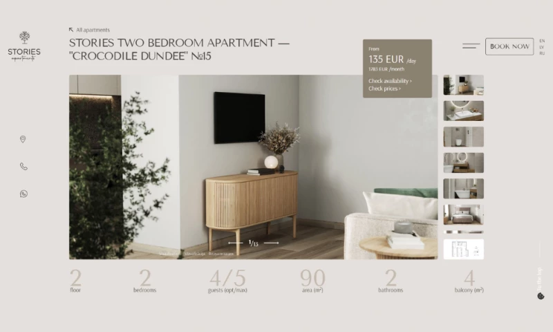 Brandsite Ltd - STORIES Apartments