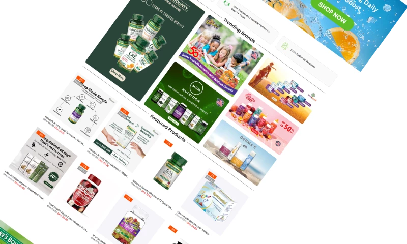 Digital Web Riders - Health Supplements