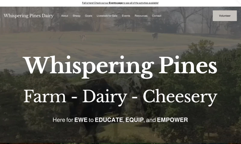 Whispering Pines Dairy